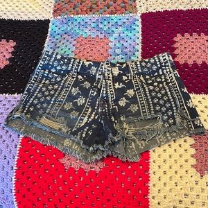 Free People Denim Shorts